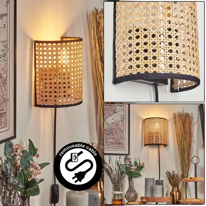 Alleen Vandaag Abedim Licht omhoog & omlaag, Wandlamp Zwart, 1-licht