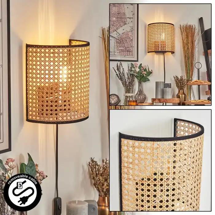 Abedim Licht omhoog & omlaag, Wandlamp Zwart, 1-licht Hete Deal