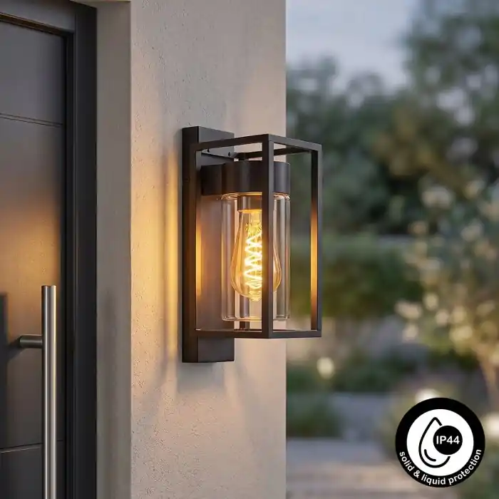 Boucinho Wandlamp voor buiten Zwart, 1-licht Must-Have