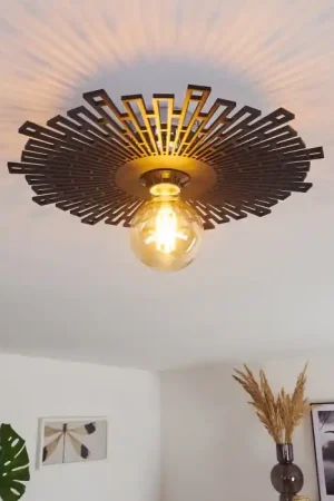Yunquilla Plafondlamp Chroom, 1-licht Beperkte Voorraad