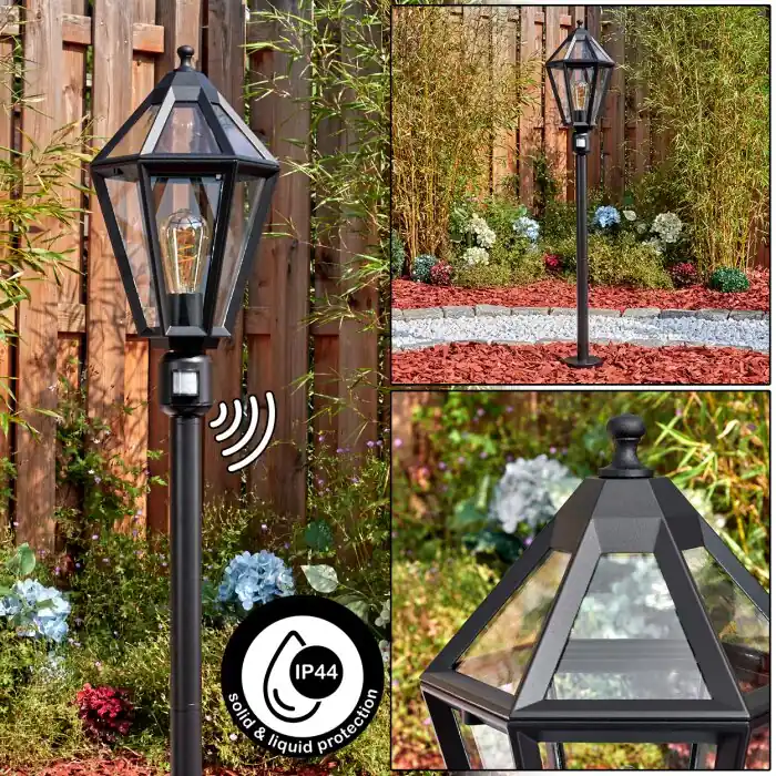 Falfosa Buitenlicht, Pad licht Zwart, 1-licht, Bewegingsmelder Merkproduct