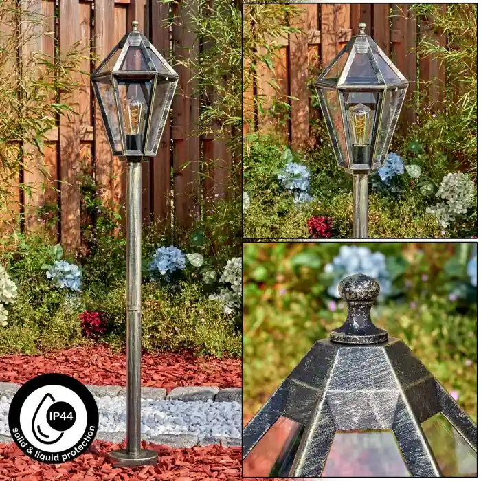 Exclusieve Aanbieding Falfosa Buitenlicht, Pad licht Goud, Zwart, 1-licht