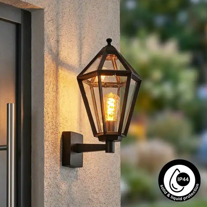 Bestseller Falfosa Wandlamp voor buiten Zwart, 1-licht