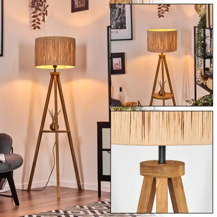 Premium Granja Staande lamp Natuurlijke kleuren, 1-licht