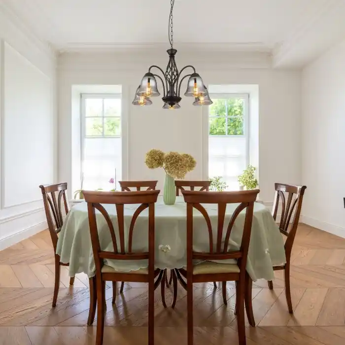 Betrouwbaar Globo GONNY Hanglamp Zwart, 5-lichts