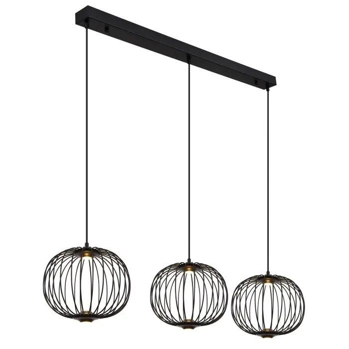 Globo Galway Hanglamp LED Zwart, 1-licht Lage Prijs
