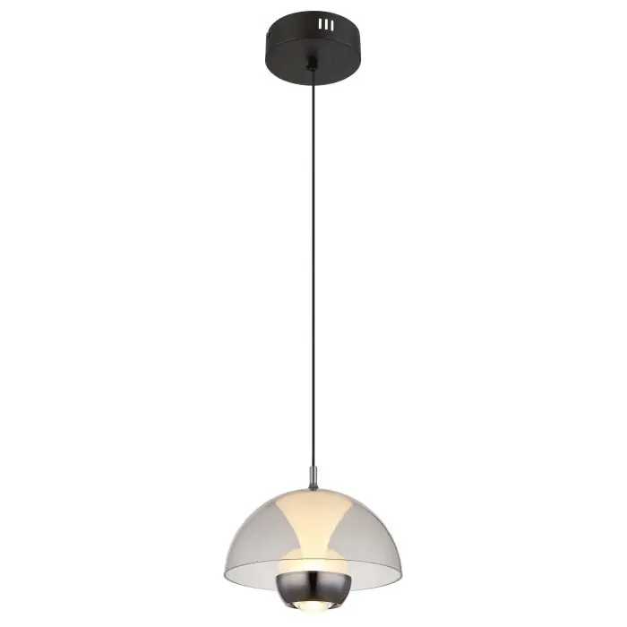 Superprijs Globo Arus Hanglamp LED Zwart, 1-licht