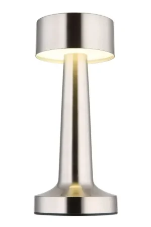 Actieprijs Globo Angelika Tafellamp LED Nikkel mat, 1-licht