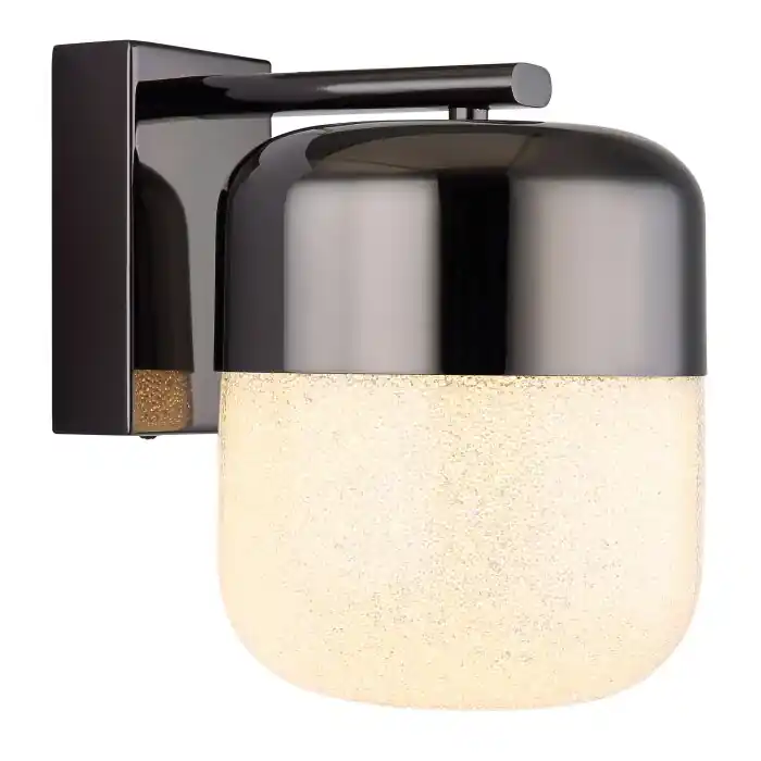 Exclusieve Aanbieding Globo Cristallica Wandlamp LED Antraciet, 1-licht
