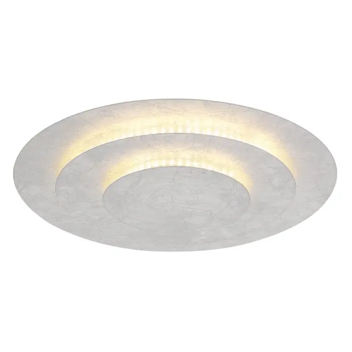 Direct Beschikbaar Globo Heda Plafondlamp LED Zilver, 1-licht