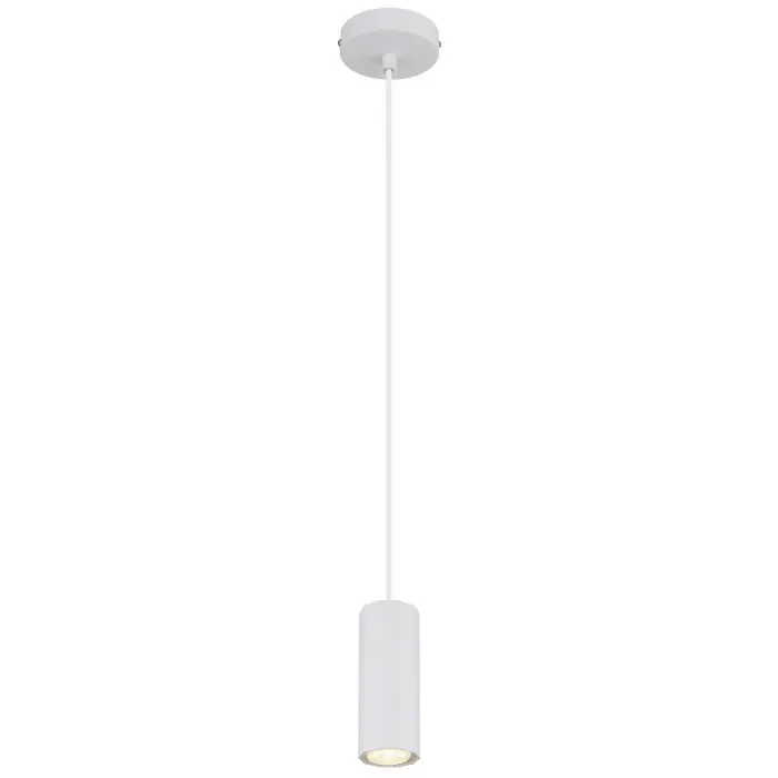 Globo James Hanglamp Wit, 1-licht Laatste Versie