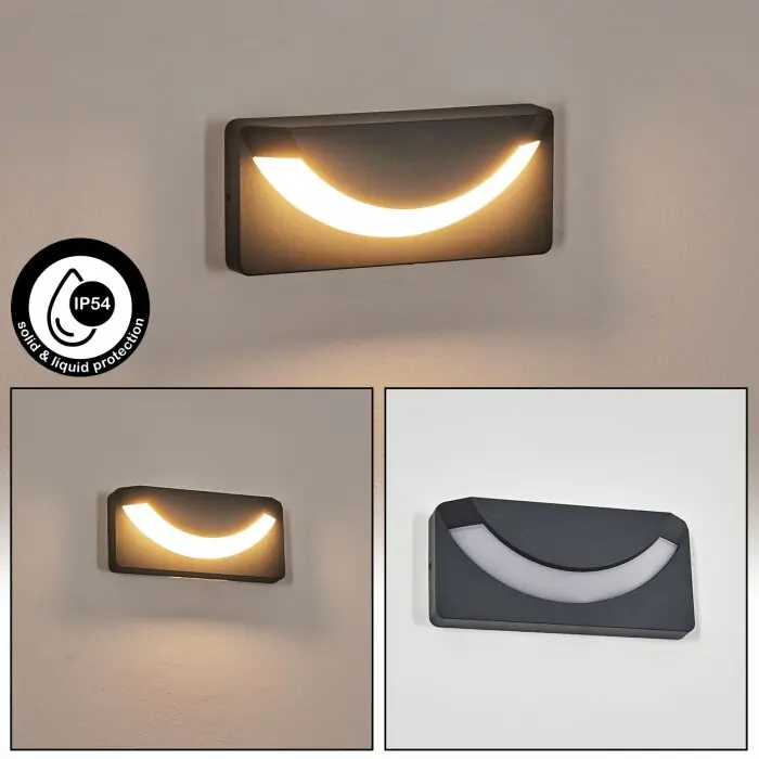 Speciale Aanbieding Orvalho Wandlamp voor buiten Antraciet, 1-licht