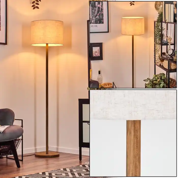 Laatste Versie Bassagoda Staande lamp Natuurlijke kleuren, 1-licht