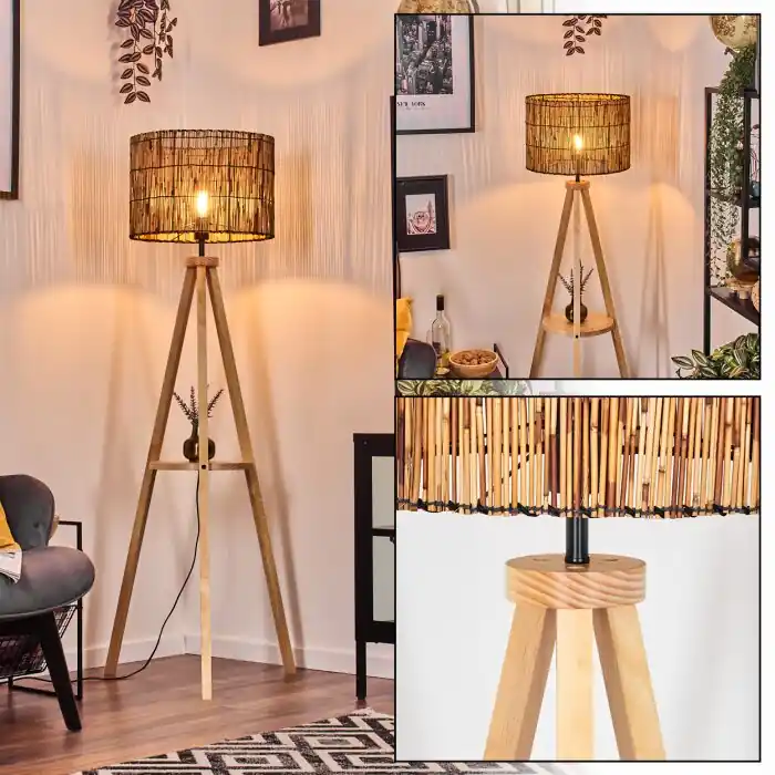 Cando Staande lamp Natuurlijke kleuren, 1-licht Tijdelijk Beschikbaar