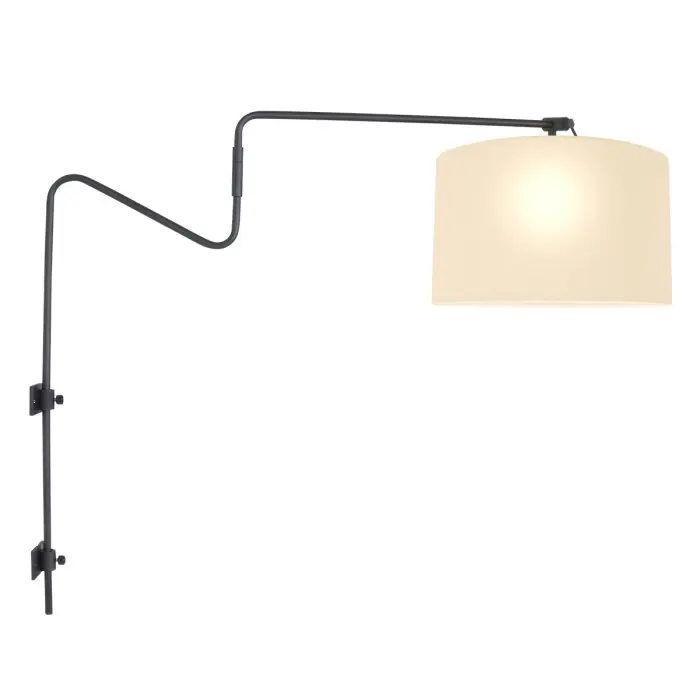 Bestel Nu steenhouwer Linstrøm Wandlamp Zwart, 1-licht