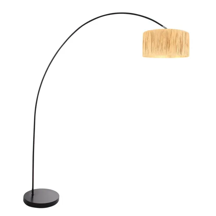 steenhouwer Solva Staande lamp Zwart, 1-licht Koop Vandaag
