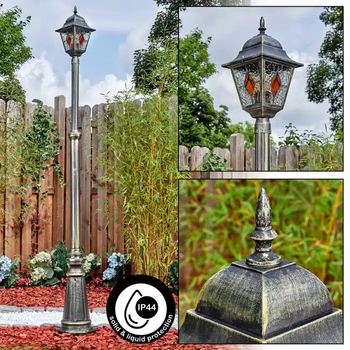 Actieprijs Chatelain Buitenlicht, Kandelaar, Pad licht Goud, Zwart, 1-licht