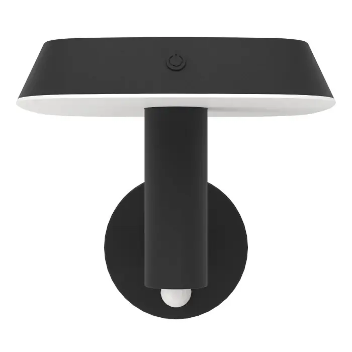 Hoge Kwaliteit Eglo verlichting DREOLI Buitenlicht LED Zwart, 1-licht, Bewegingsmelder