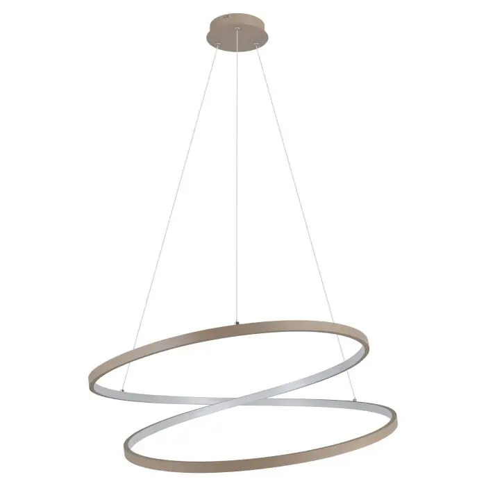 Exclusieve Aanbieding Eglo verlichting RUOTALE Plafondlamp LED Zandkleurig, 1-licht