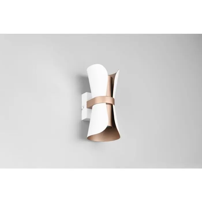 Tijdelijk Beschikbaar Trio verlichting Coat Wandlamp Wit, 2-lichts