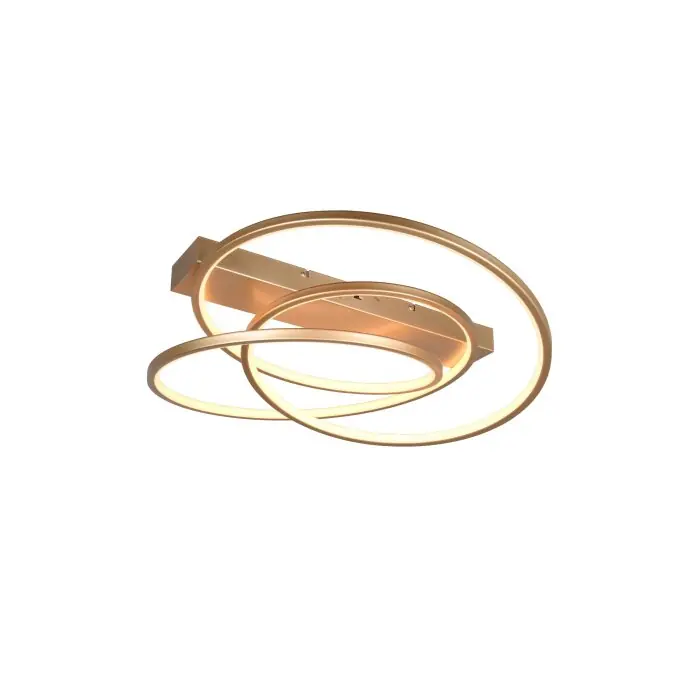 Must-Have Trio verlichting Darvin Plafondlamp LED Goud, 1-licht