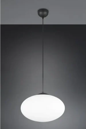 Aanbieding Trio verlichting Fomento Hanglamp Zwart, 1-licht