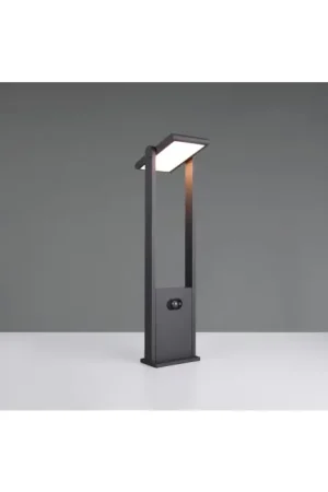 Actieprijs Trio verlichting Malawi Buiten staande lamp LED Antraciet, 1-licht, Bewegingsmelder