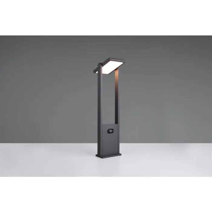 Actieprijs Trio verlichting Malawi Buiten staande lamp LED Antraciet, 1-licht, Bewegingsmelder