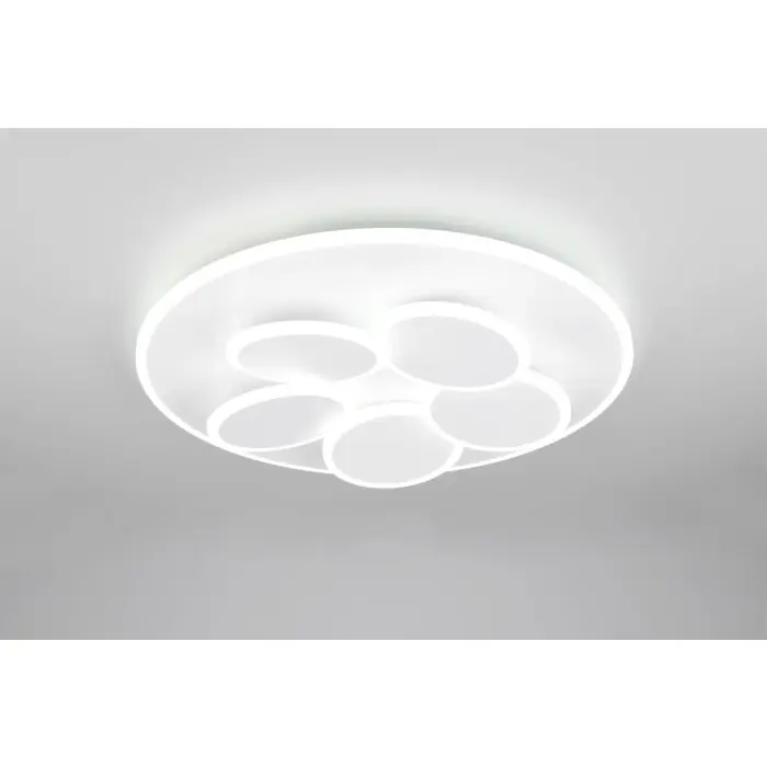 Favoriet Trio verlichting Mandala Plafondlamp LED Wit, 1-licht, Afstandsbediening