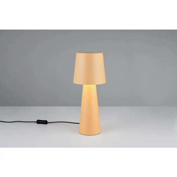 Trio verlichting Nubian Tafellamp Beige, 1-licht Lage Prijs