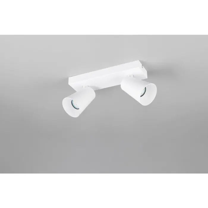 Shop Nu Trio verlichting Sharp Plafondspot Wit, 2-lichts