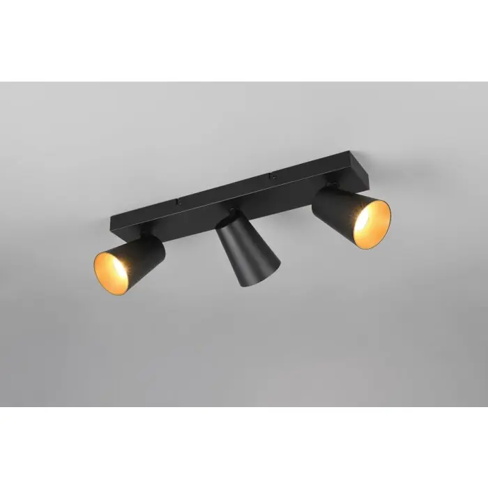 Trio verlichting Sharp Plafondspot Zwart, 3-lichts Alleen Vandaag