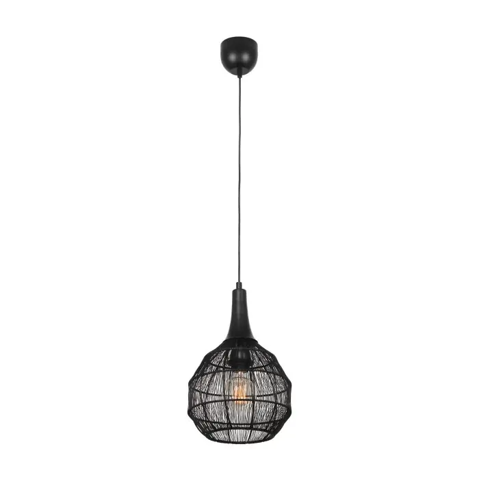Hoge Kwaliteit Trio verlichting SORAYA Hanglamp Zwart, 1-licht