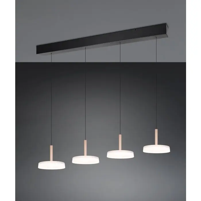Trio verlichting Celeste Hanglamp LED Bruin, 1-licht Uitverkoop