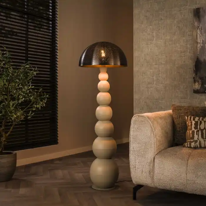 Bestel Nu Lilleballe Staande lamp Cream, 1-licht