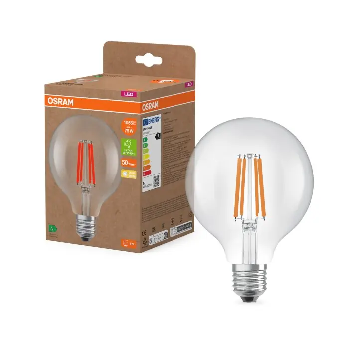 Osram E27 5 Watt warm wit 1055 Lumen Populair