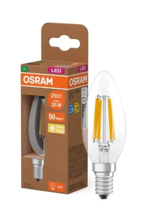 Aanbieding Osram E14 1.2 Watt warm wit 255 Lumen