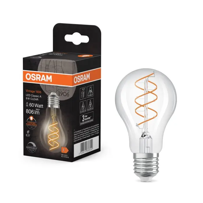 Snelle Levering Osram 8 Watt warm wit 806 Lumen