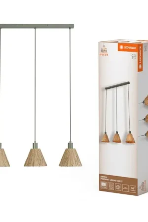 Actieprijs Ledvance DECOR Wand- en plafondlamp Zwart, 3-lichts