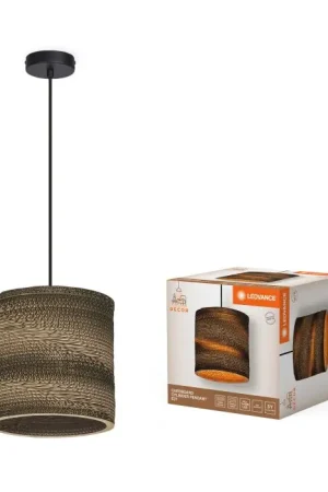Actieprijs Ledvance DECOR Wand- en plafondlamp Bruin, 1-licht