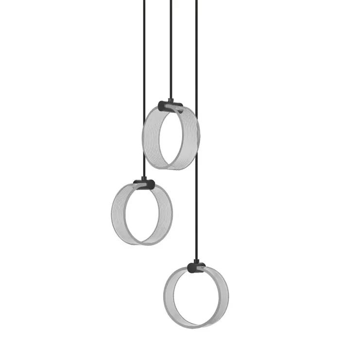 Ledvance DECOR Wand- en plafondlamp LED Zwart, 1-licht Express Levering