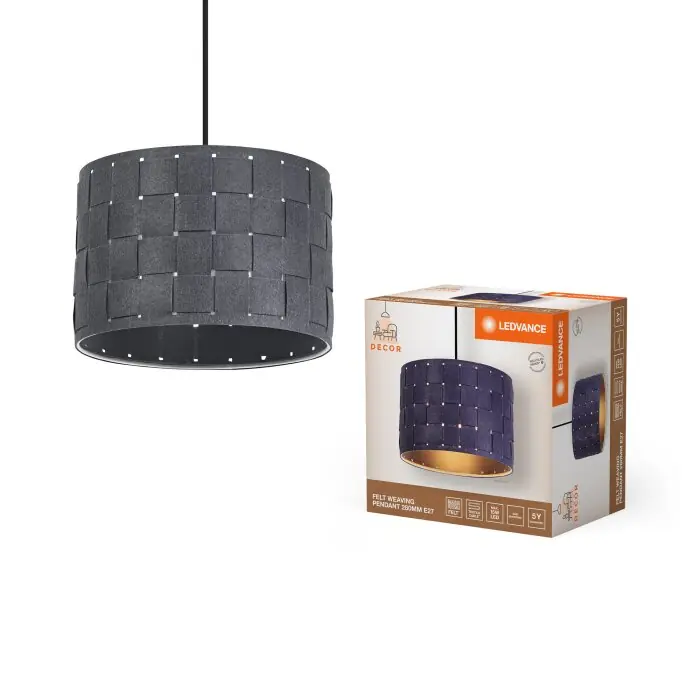 Rechtstreeks Van De Fabrikant Ledvance DECOR Wand- en plafondlamp Grijs, 1-licht