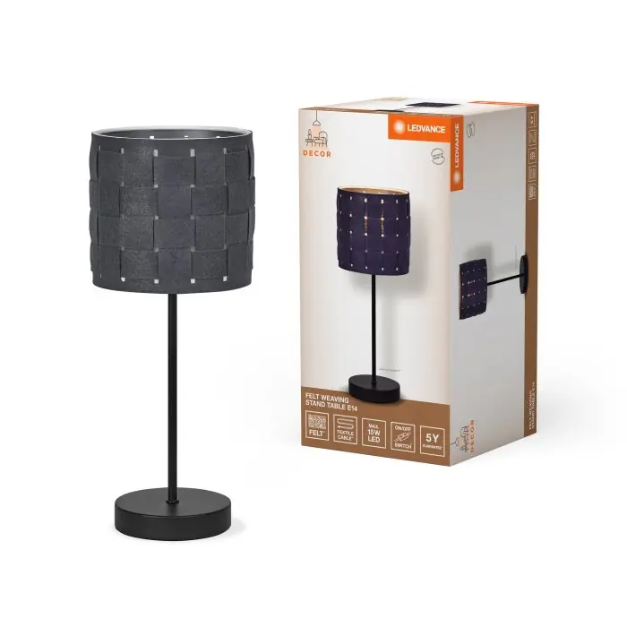 Ledvance DECOR Wand- en plafondlamp Grijs, 1-licht Betrouwbaar