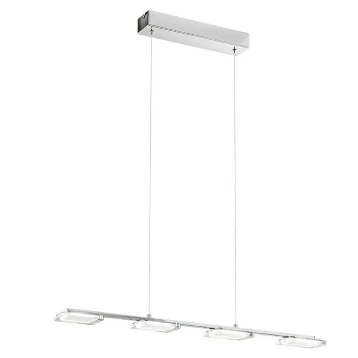 Nu Kopen Eglo CARTAMA Hanglamp LED Chroom, 4-lichts
