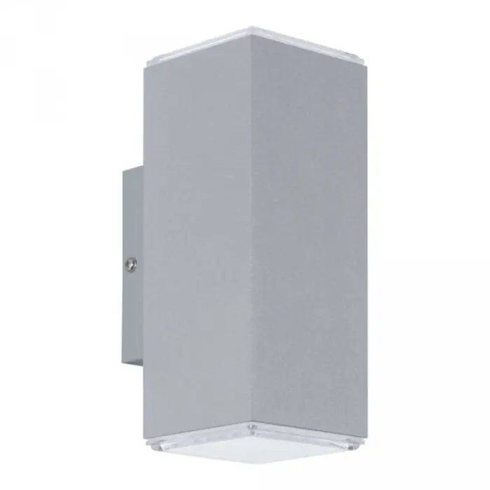Eglo TABO Buitenmuur verlichting LED Zilver, 2-lichts Koop Online