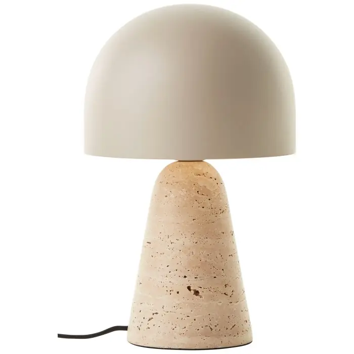Beperkte Voorraad Paddestoel lamp Briljante lampen Nalam Tafellamp Beige, 1-licht