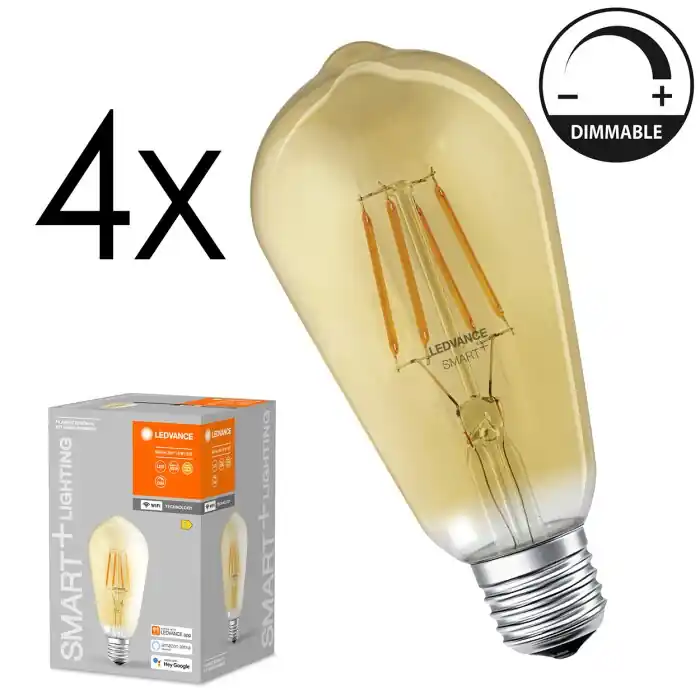 Hete Deal E27 LED 6 Watt warm wit dimbaar 680 Lumen