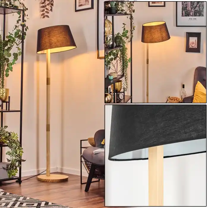 Bassagoda Staande lamp Natuurlijke kleuren, 1-licht Flitsaanbieding