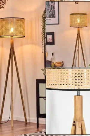 Weekendaanbieding Ramila Staande lamp Natuurlijke kleuren, 1-licht
