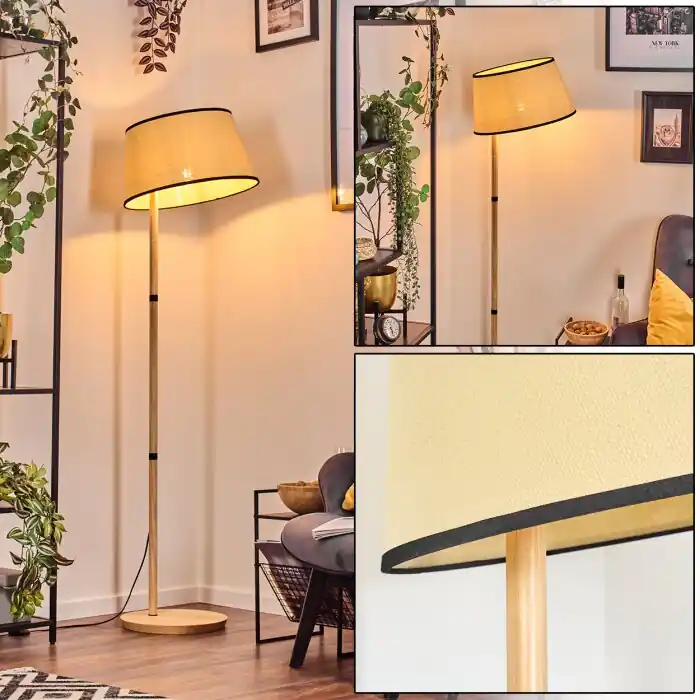 Direct Beschikbaar Chellas Staande lamp Natuurlijke kleuren, 1-licht
